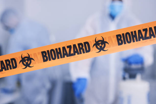 Professional Hoarding Cleanup technician working in Sparta, NC